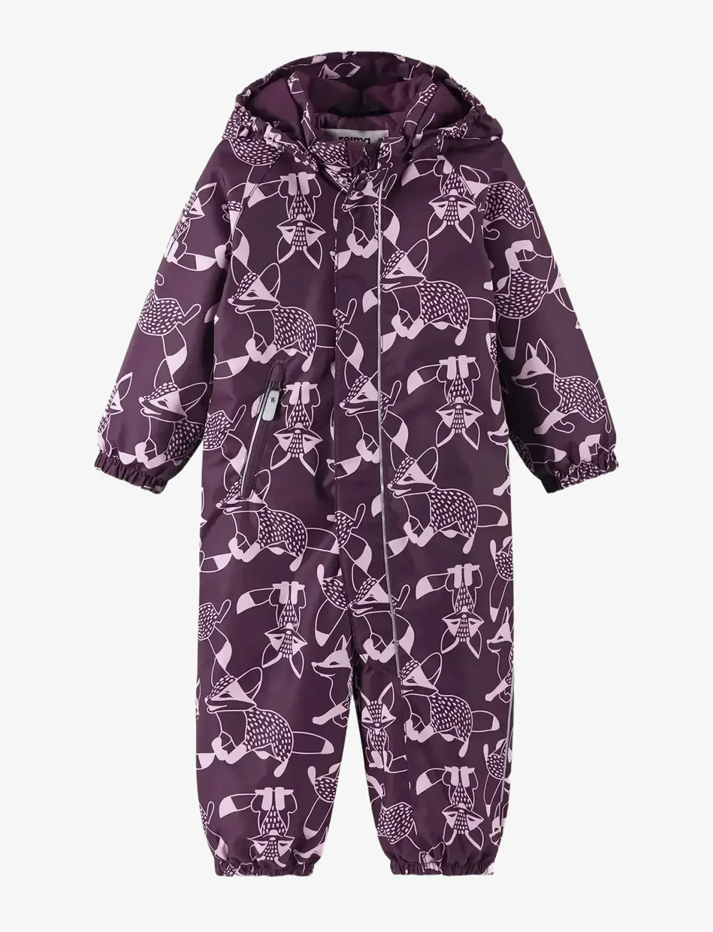 Reima - ReimaTec winter overall, Puhuri - vinteroveraller - deep purple - 0