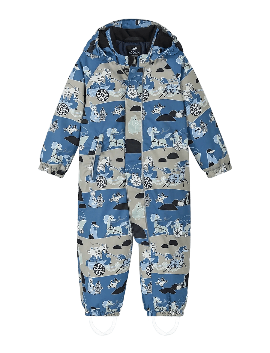 Reima - ReimaTec winter overall, Moomin Puhuri - Õueriided - blue ocean - 1