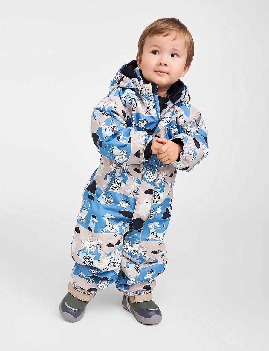 Reima - ReimaTec winter overall, Moomin Puhuri - Õueriided - blue ocean - 4