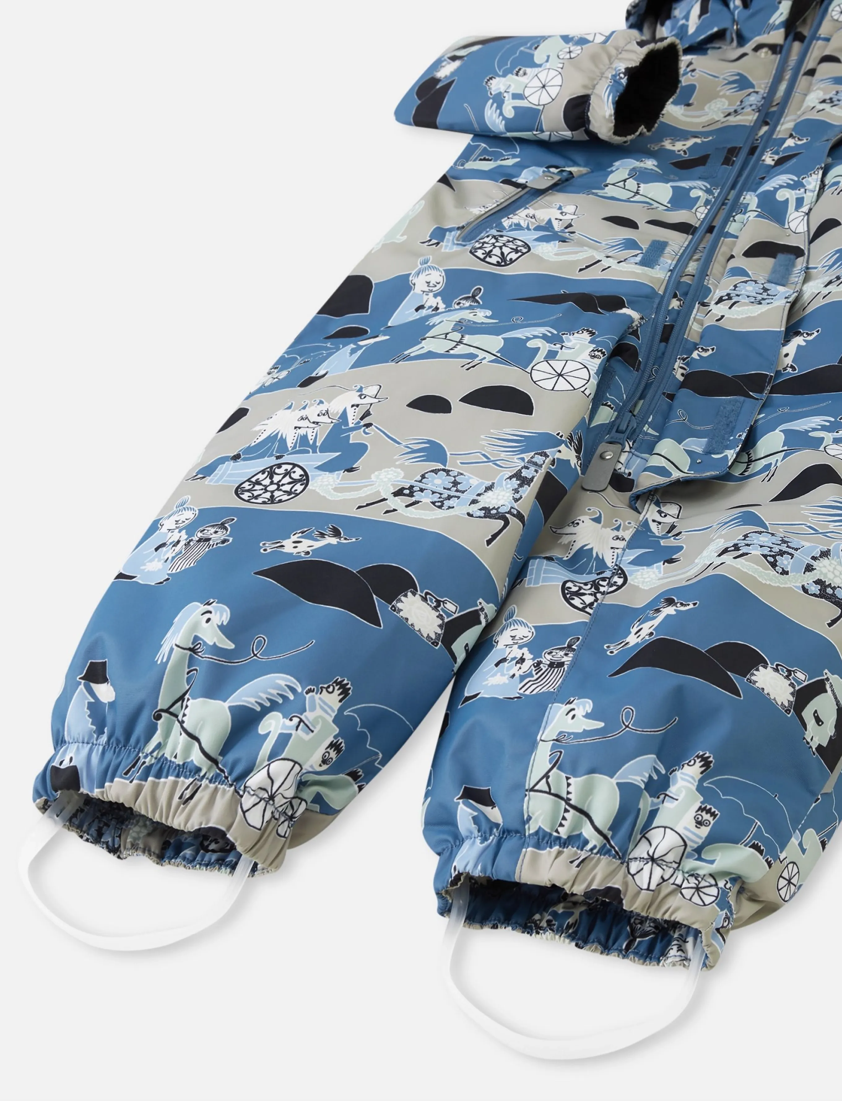 Reima - ReimaTec winter overall, Moomin Puhuri - Õueriided - blue ocean - 5