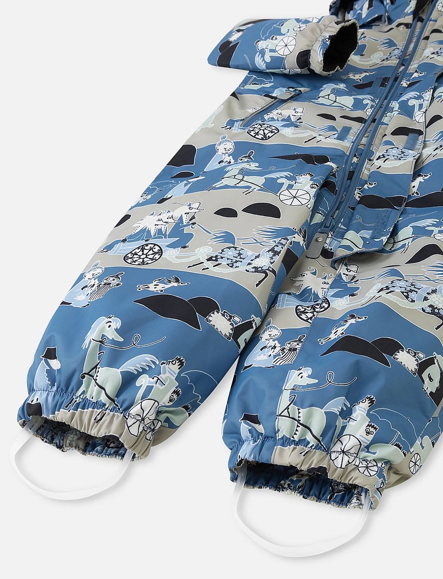 Reima - ReimaTec winter overall, Moomin Puhuri - Õueriided - blue ocean - 5