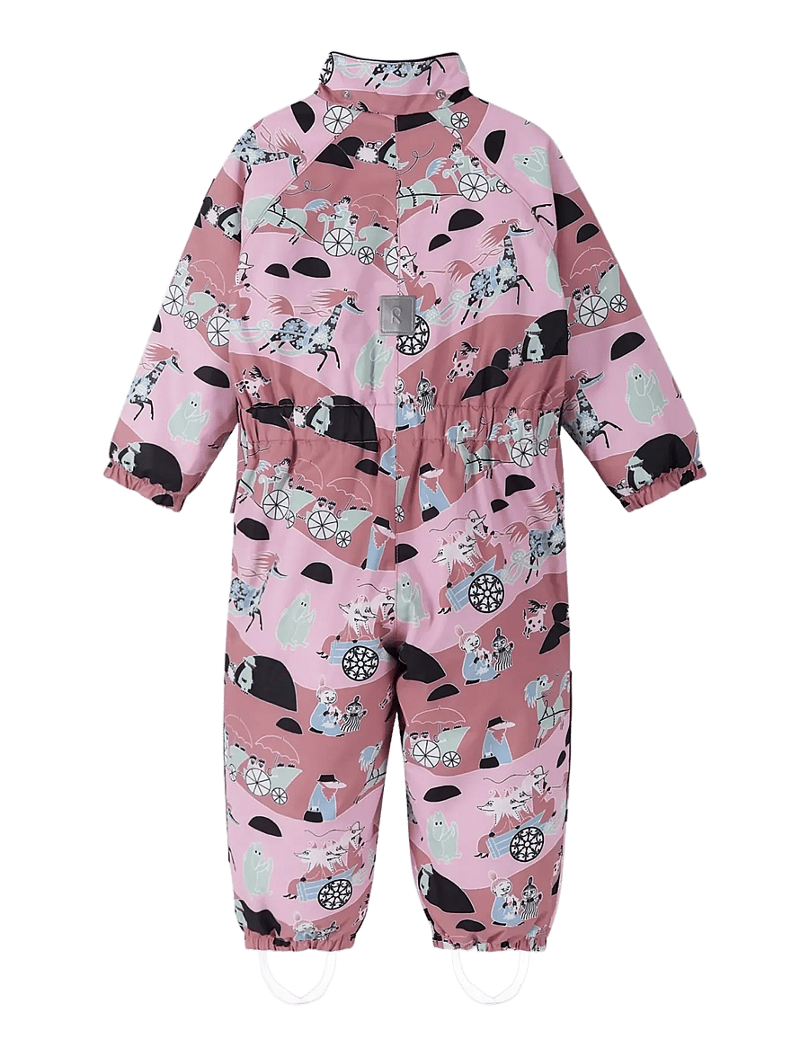 Reima - ReimaTec winter overall, Moomin Puhuri - Õueriided - rose blush - 0