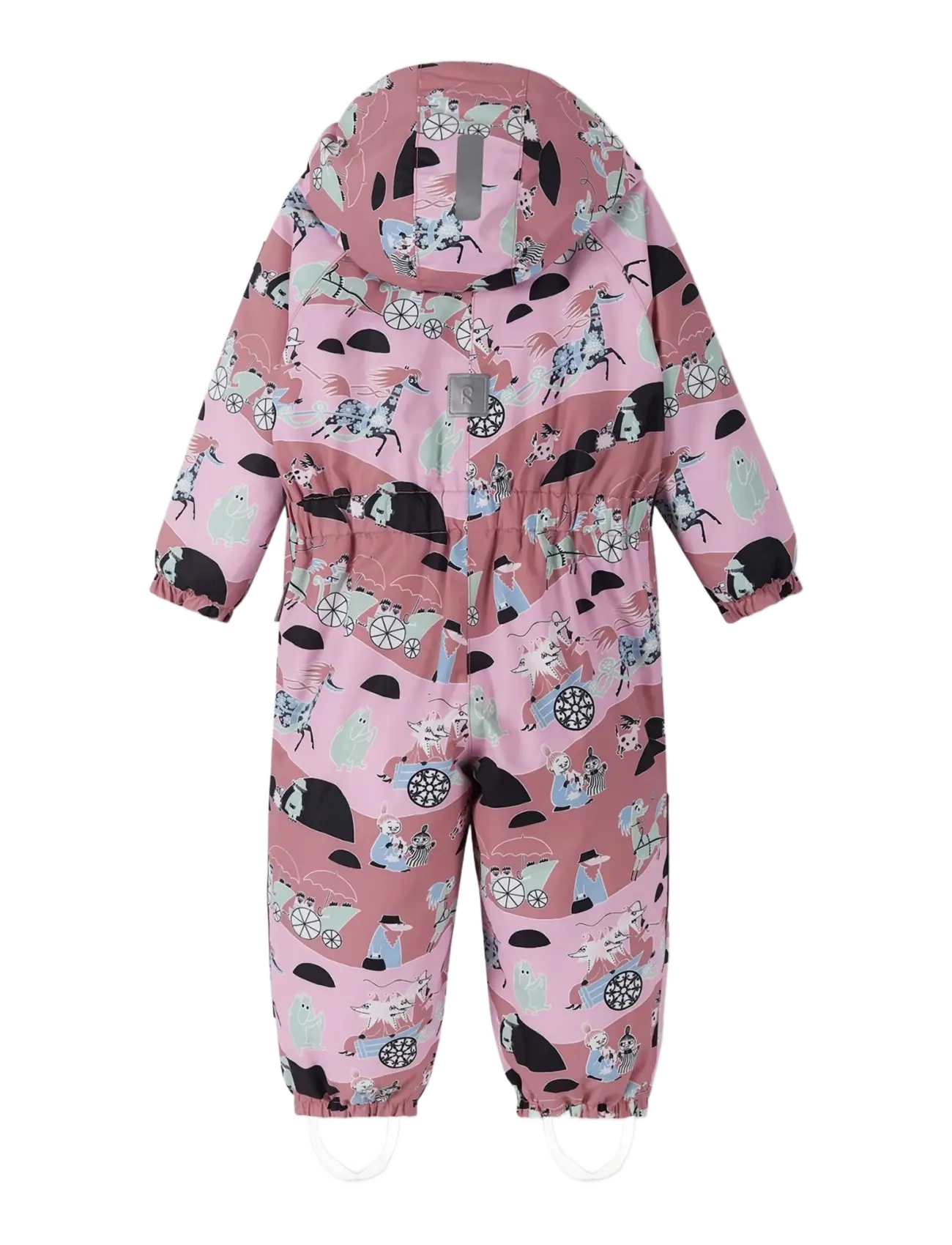 Reima - ReimaTec winter overall, Moomin Puhuri - Õueriided - rose blush - 2