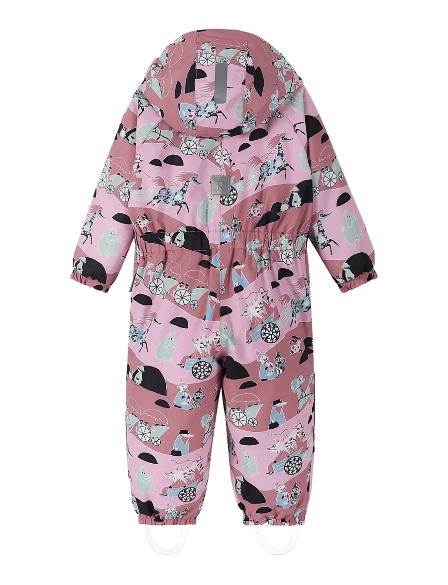 Reima - ReimaTec winter overall, Moomin Puhuri - Õueriided - rose blush - 2