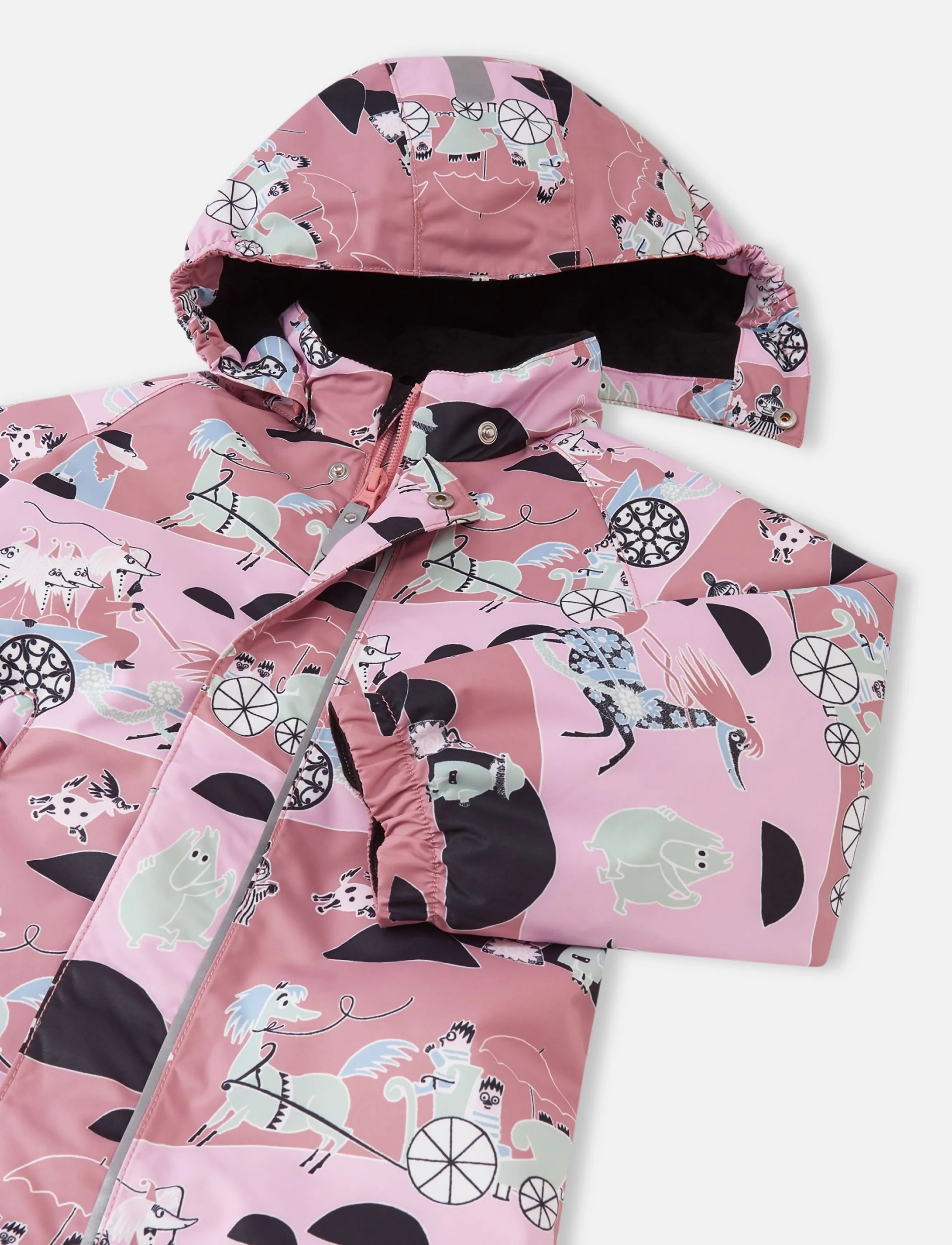 Reima - ReimaTec winter overall, Moomin Puhuri - Õueriided - rose blush - 3