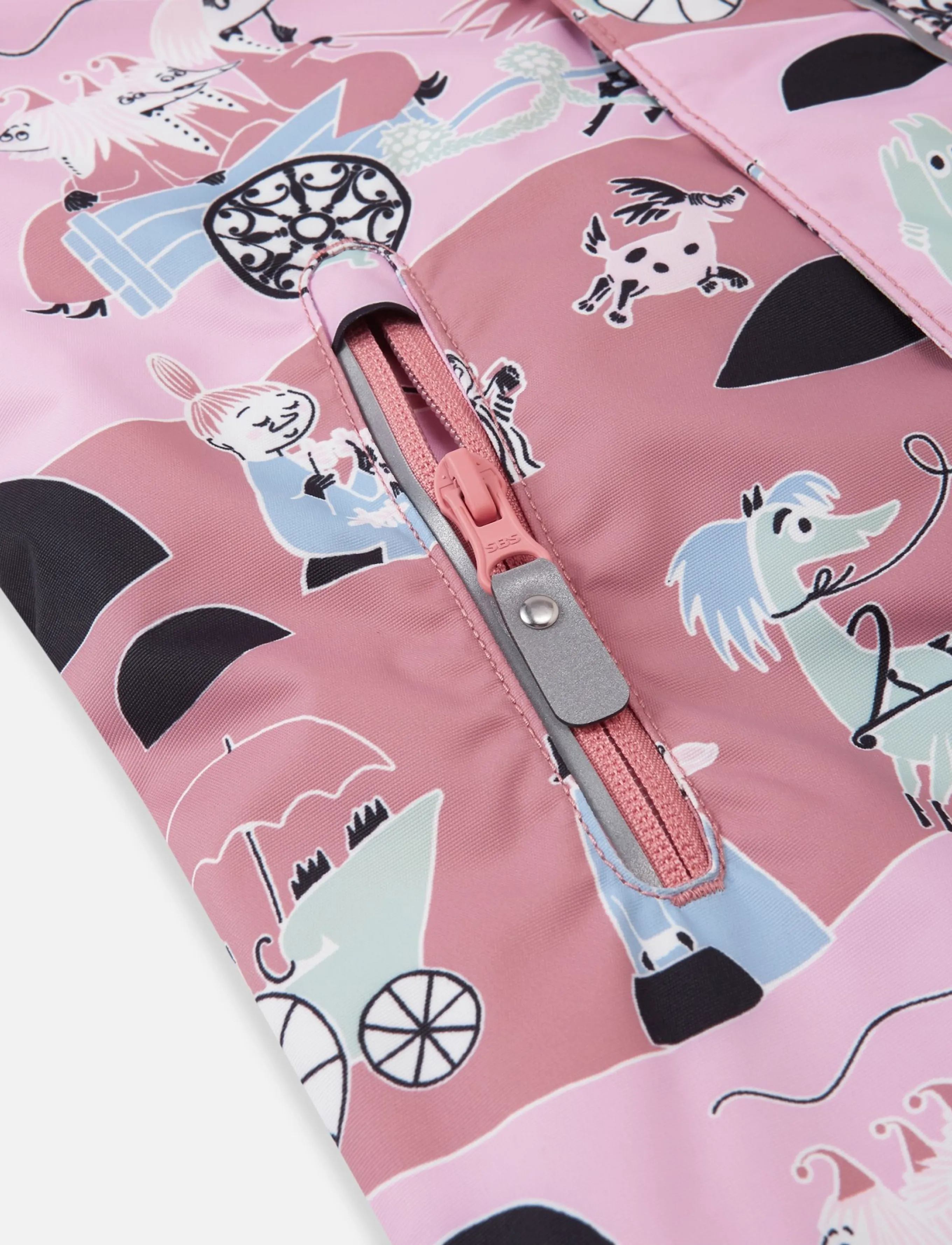Reima - ReimaTec winter overall, Moomin Puhuri - Õueriided - rose blush - 5