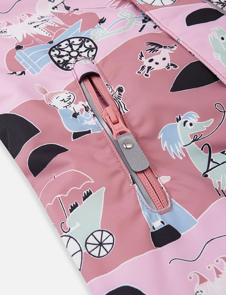Reima - ReimaTec winter overall, Moomin Puhuri - Õueriided - rose blush - 5
