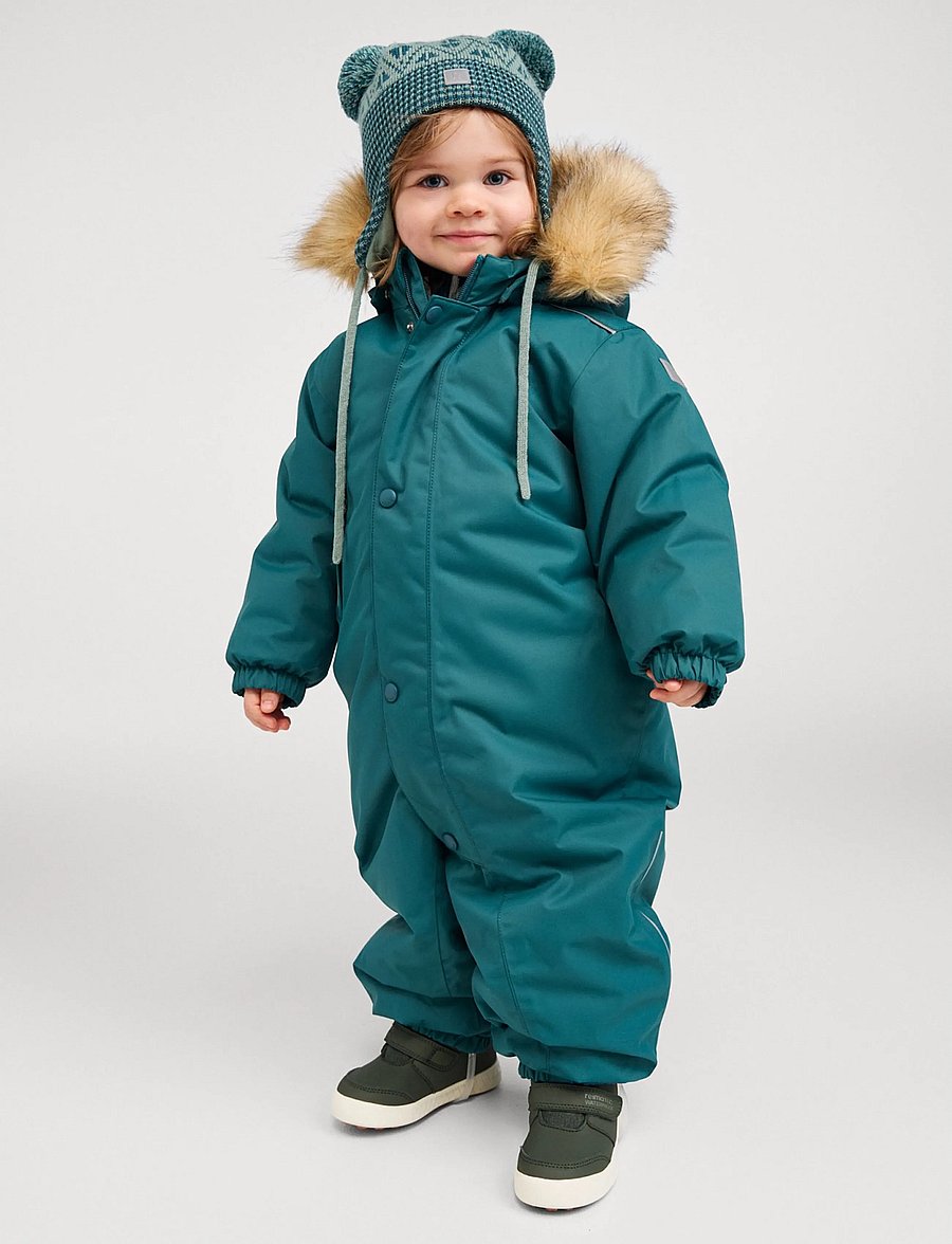 Reima - ReimaTec winter overall, Gotland - Õueriided - dark teal - 5