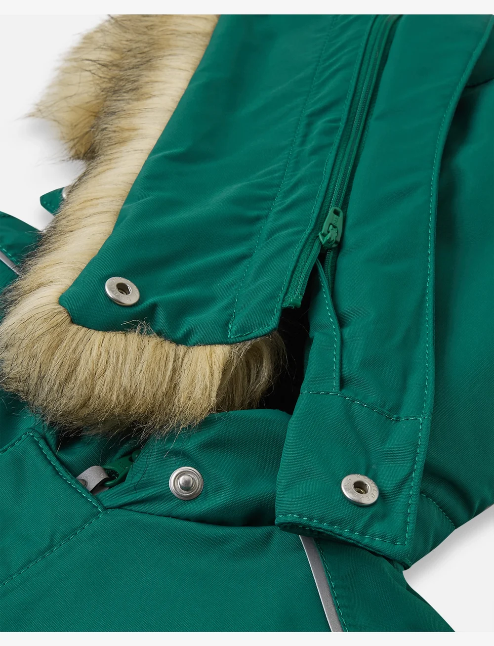 Reima - Reimatec winter overall, Gotland - outdoor - deeper green - 4
