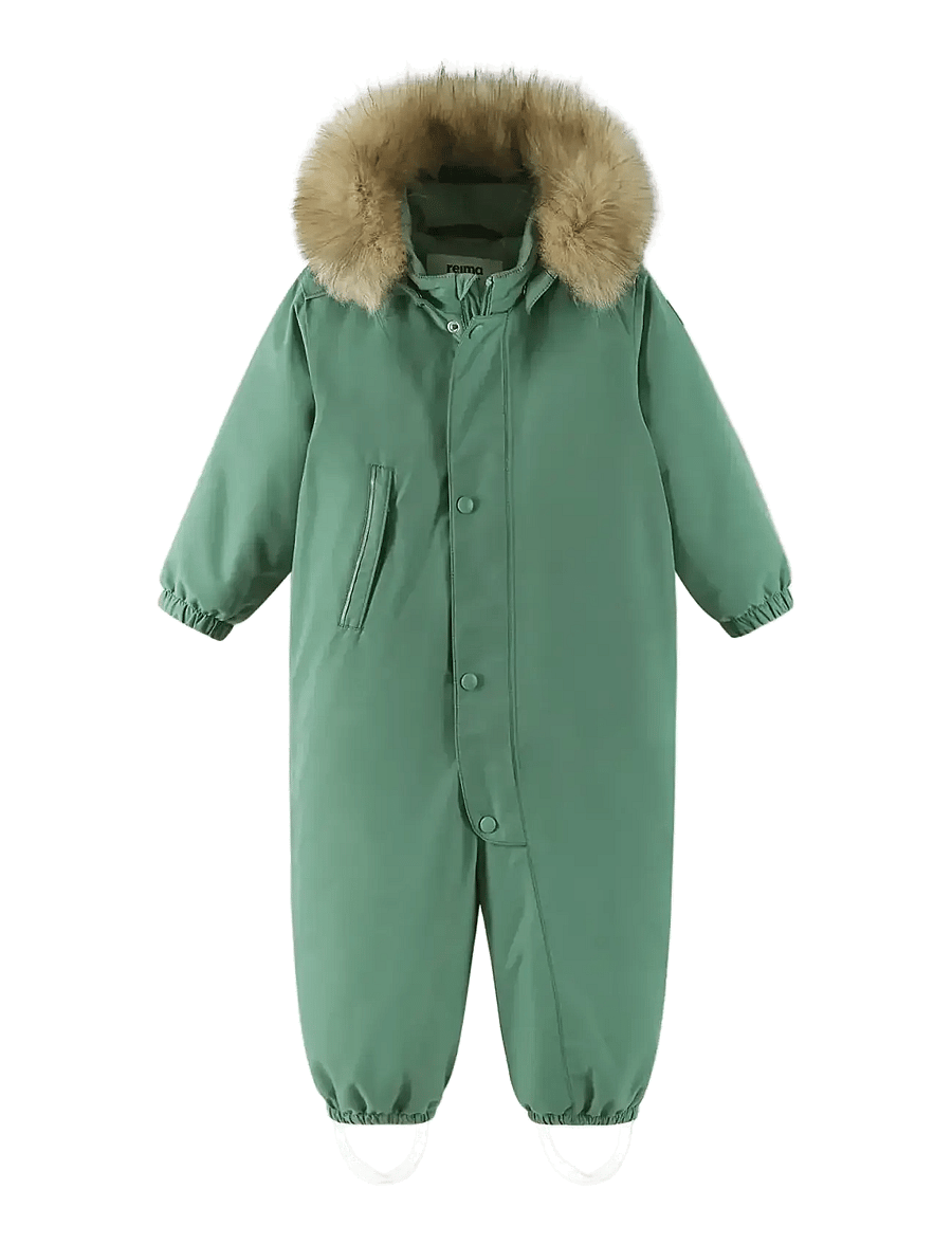 Reima - Reimatec winter overall, Gotland - overtøj - green clay - 0