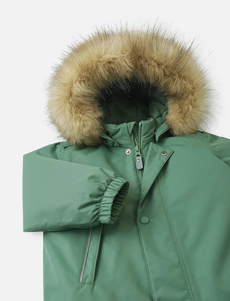Reima - Reimatec winter overall, Gotland - overtøj - green clay - 3