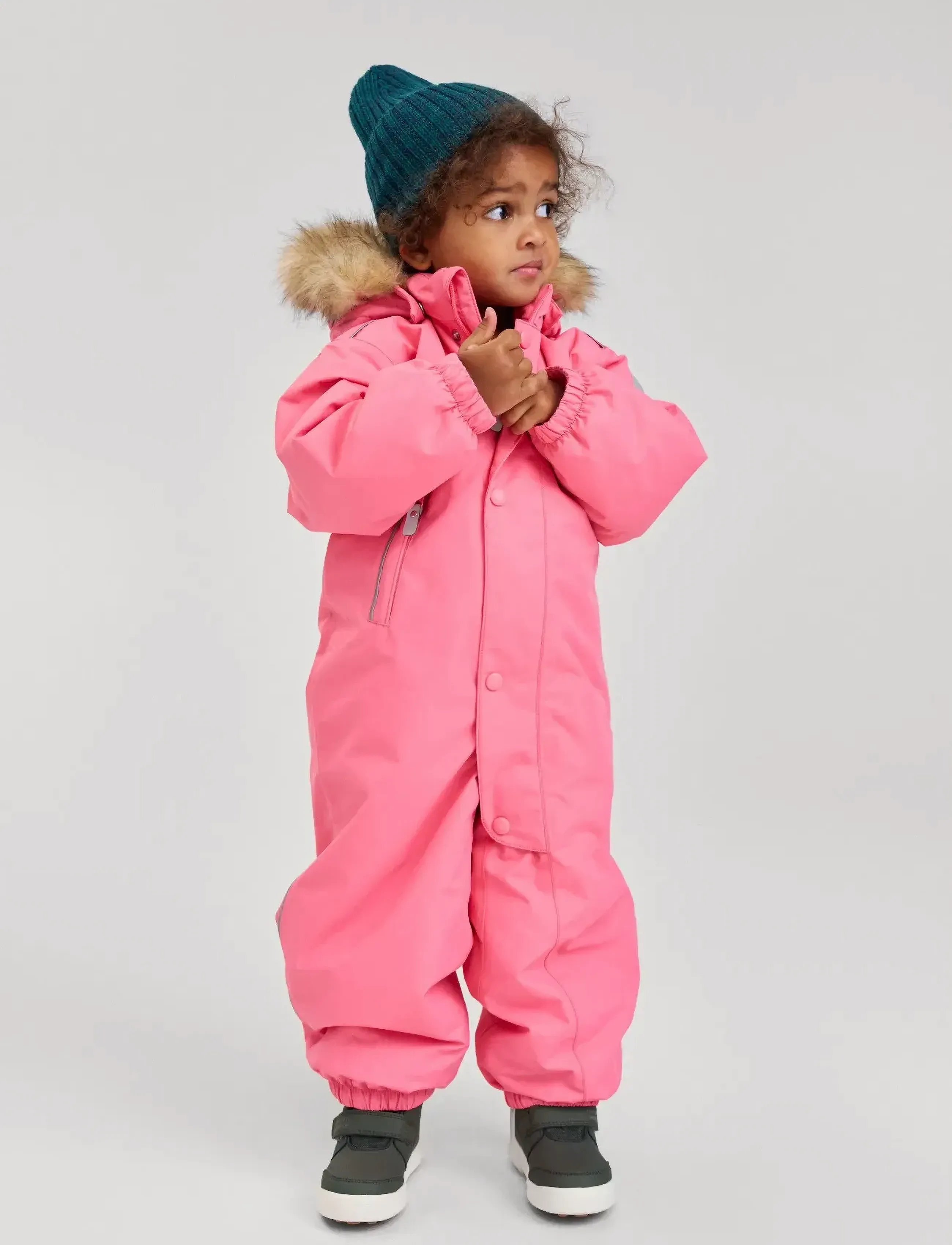 Reima tec Winter Overall, Gotland, 74, Coveralls, Rosa - Snow-ski Coveralls & Sets, Kinder