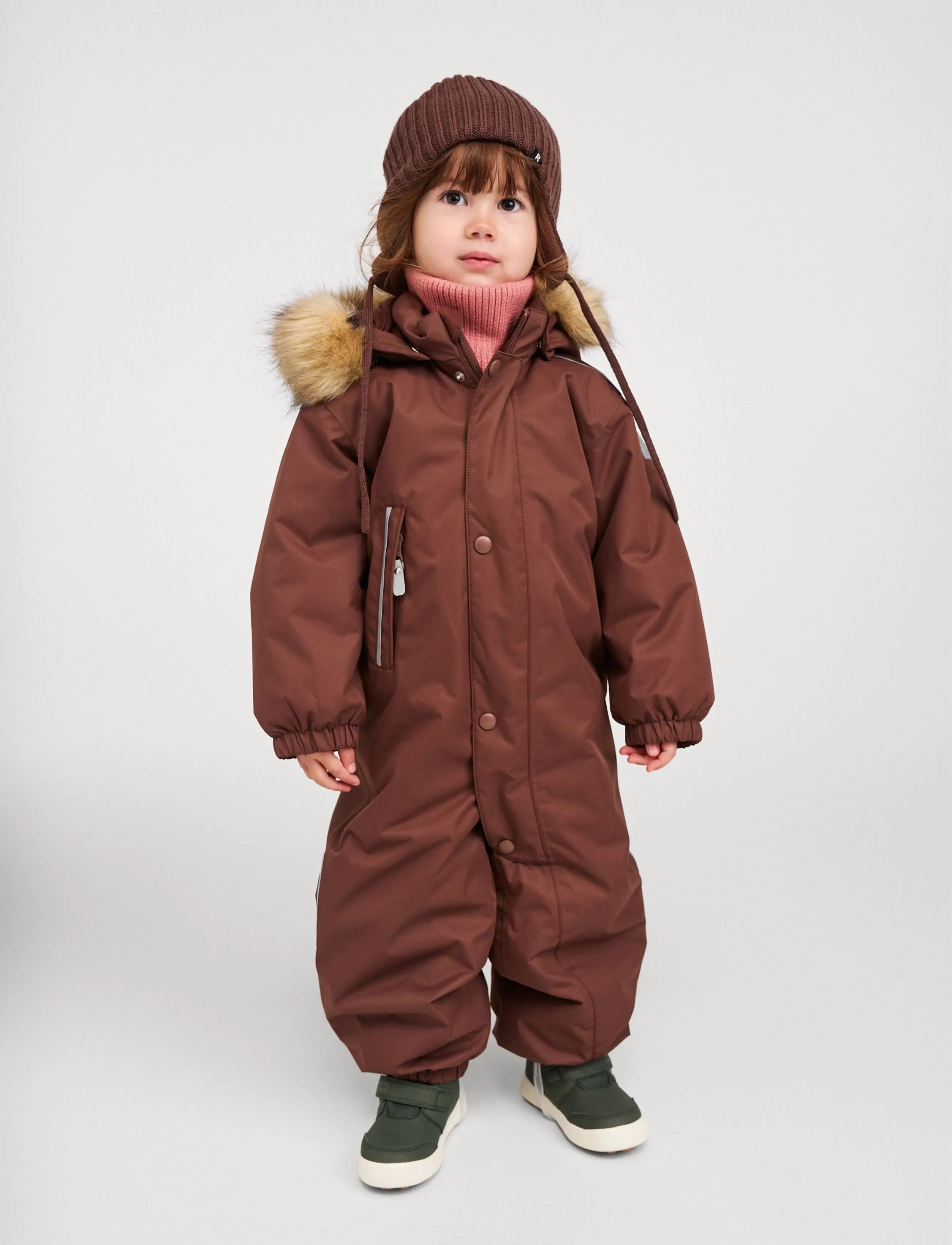 Reima - ReimaTec winter overall, Gotland - Õueriided - umber brown - 5