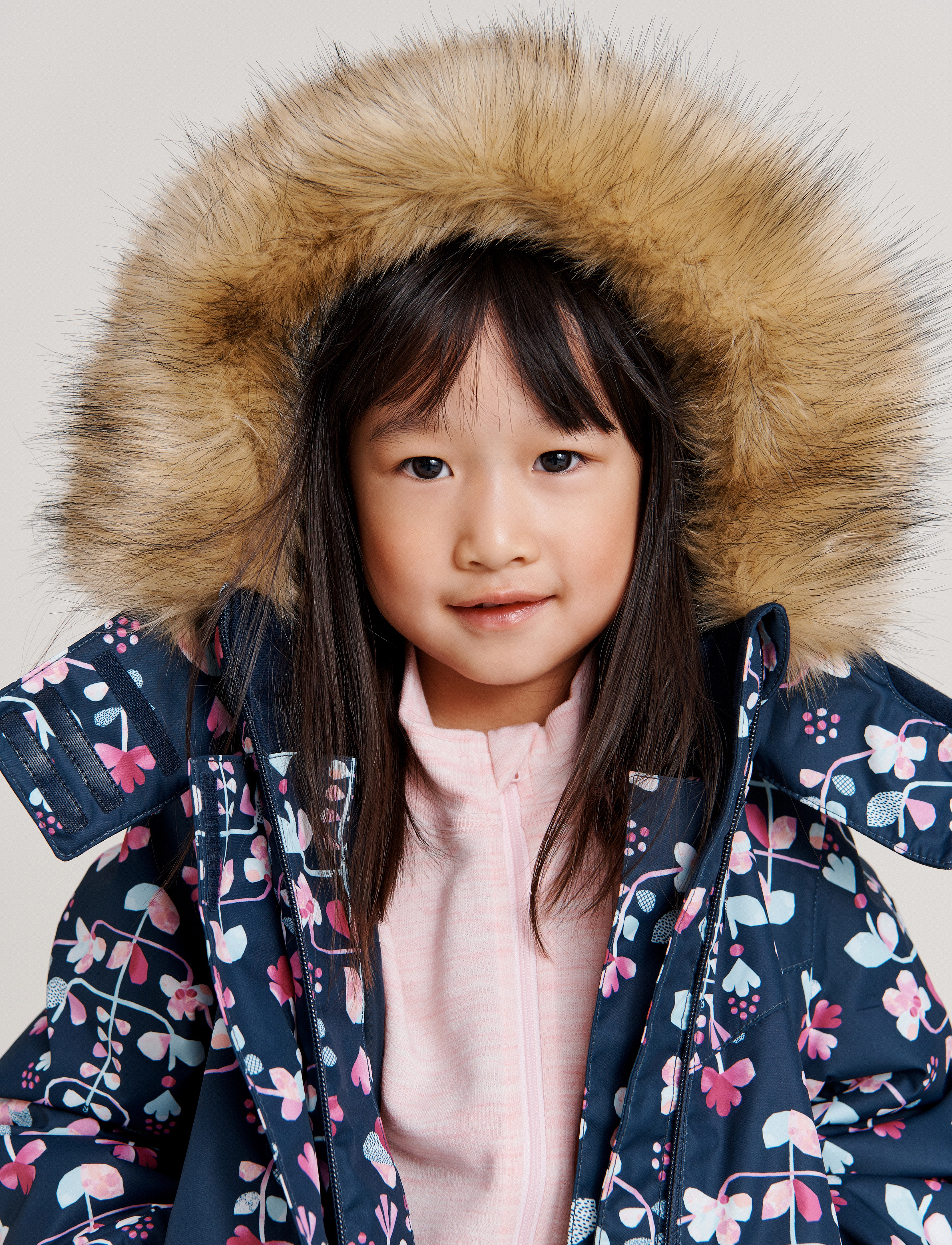 Reima - Kids' winter jacket Muhvi - navy - 3