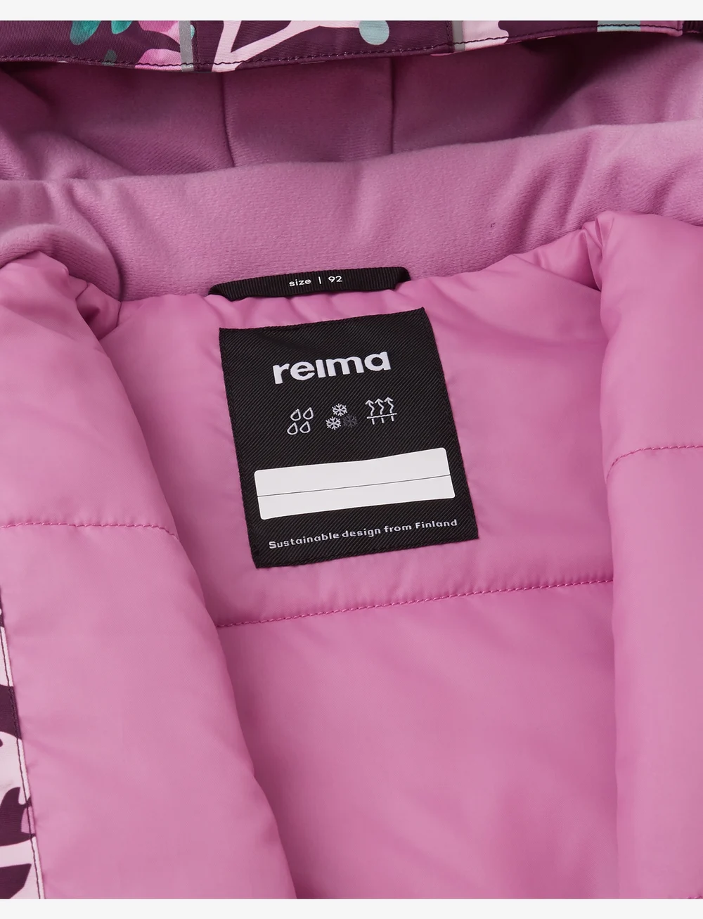 Reima - Toddlers' winter jacket Kuhmoinen - kurtki z powłoką shell i przeciwdeszczowe - deep purple - 5