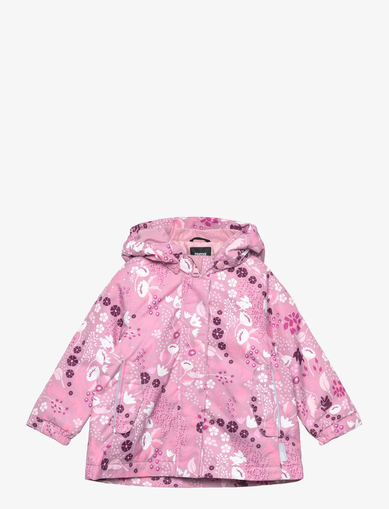 Reima - Toddlers' winter jacket Kuhmoinen - skalljakke - grey pink - 0