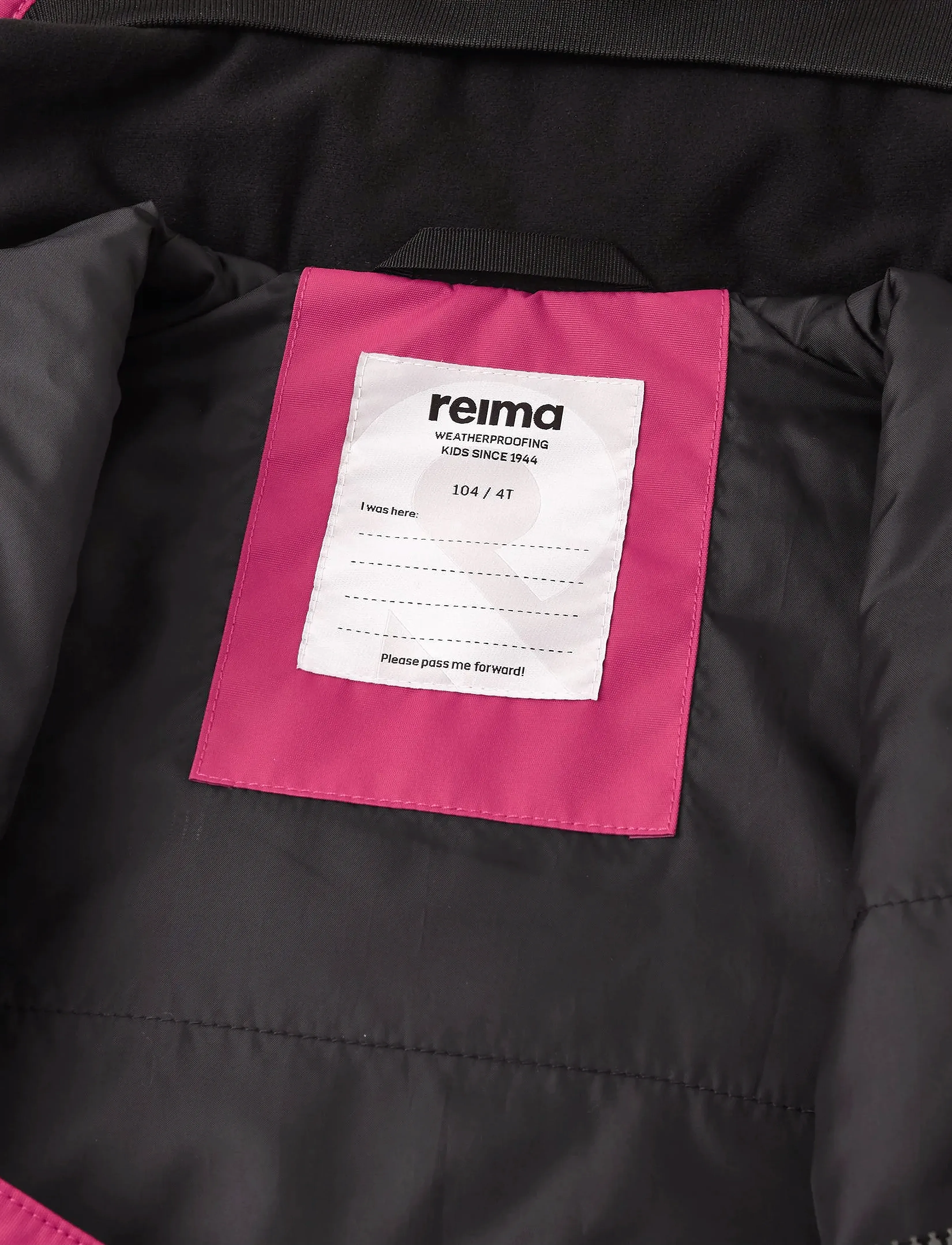 Reima - ReimaTec overall, Sevetti - kuorihaalarit - rosy berry - 5