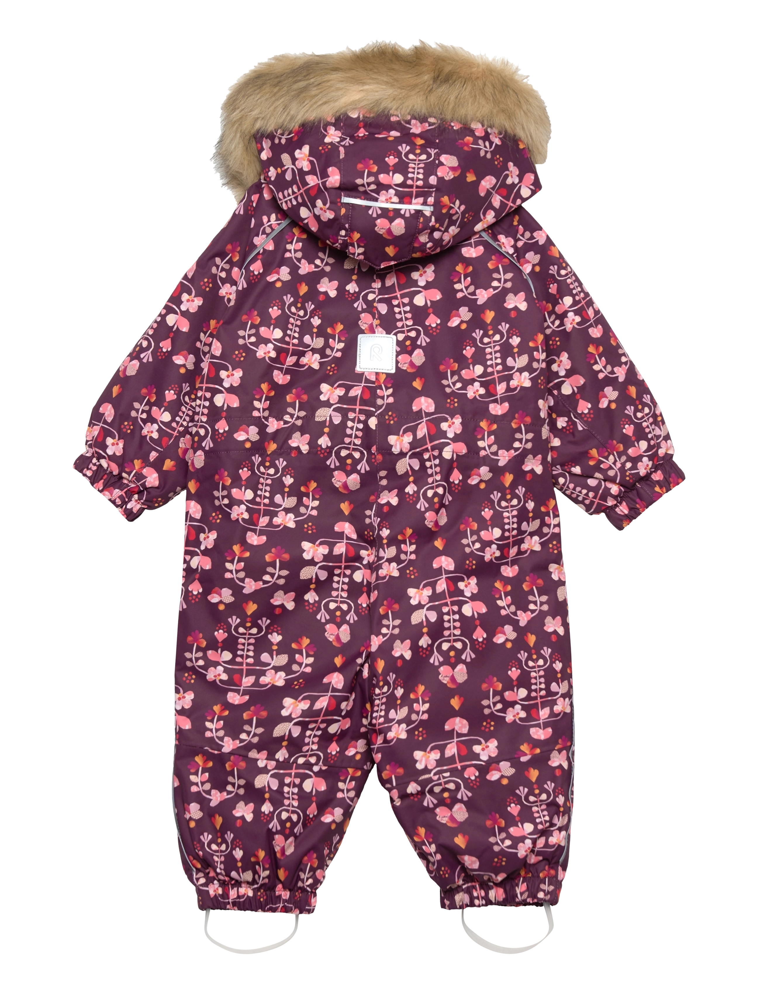 Reima - Toddlers' winter snowsuit Lappi - deep purple - 1