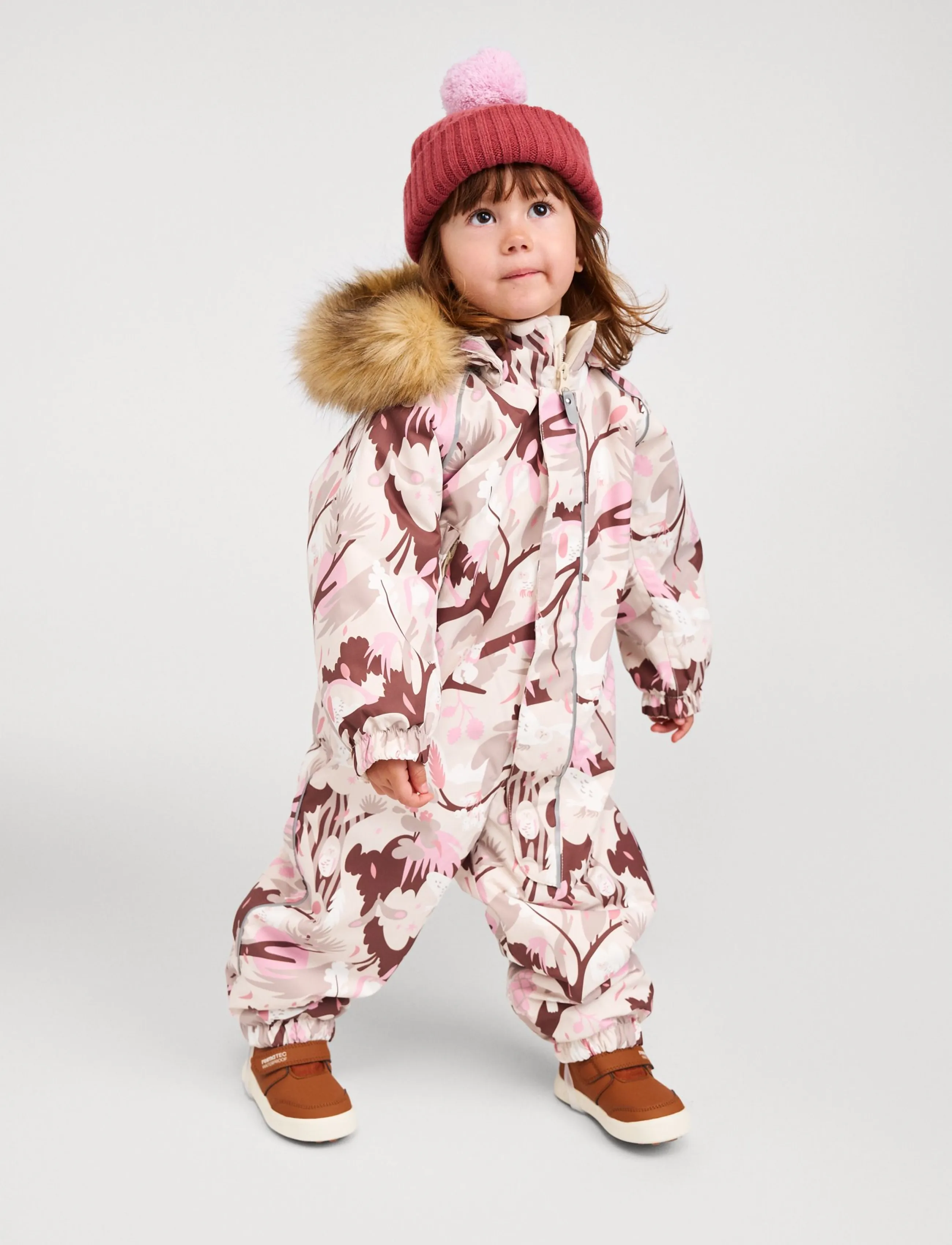 Reima - ReimaTec winter overall, Lappi - Õueriided - birch beige - 5