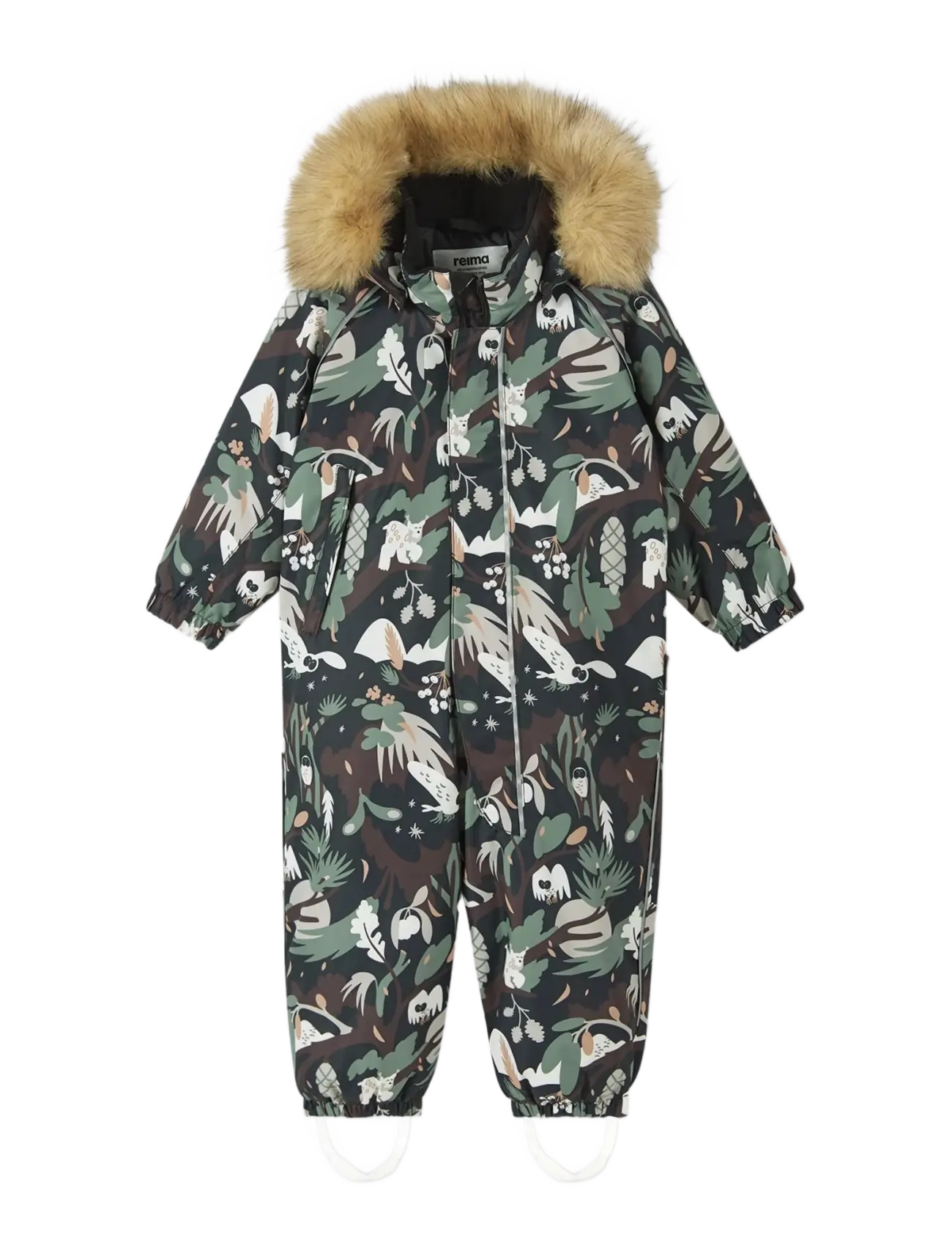 Reima ReimaTec winter overall, Lappi - Talvekombed - BLACK / multi