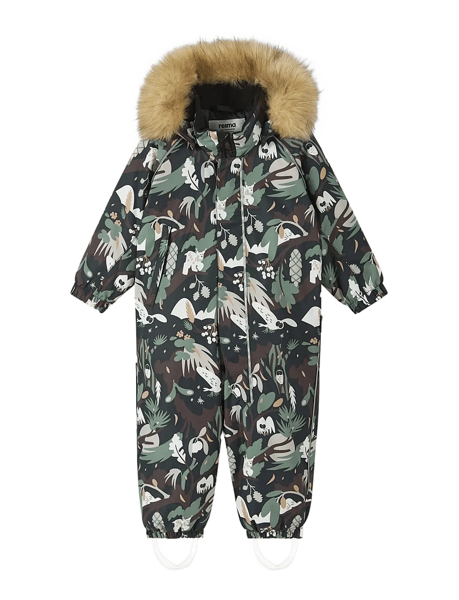 Reima - ReimaTec winter overall, Lappi - Õueriided - black - 0