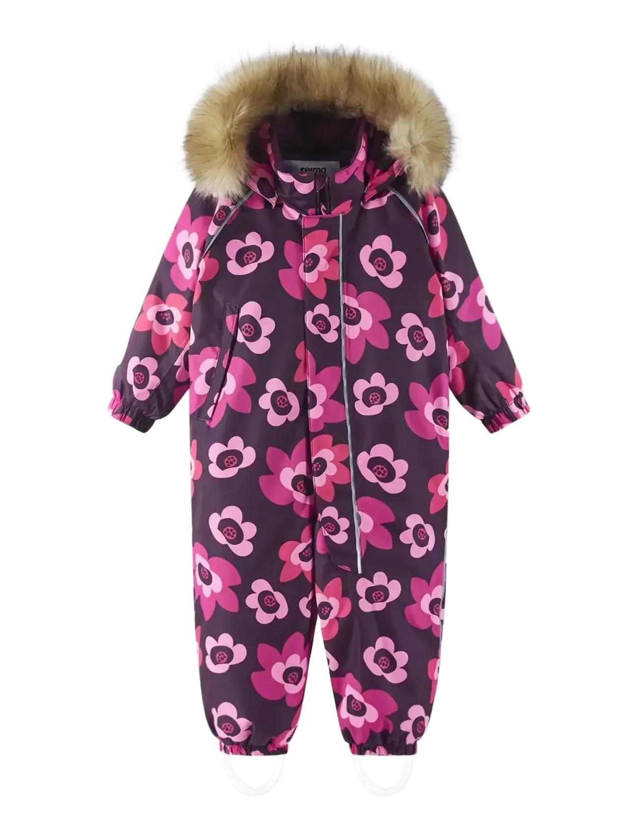 REIMA Reimatec Winter Overall, Lappi Burgundy - 86 - Kinder