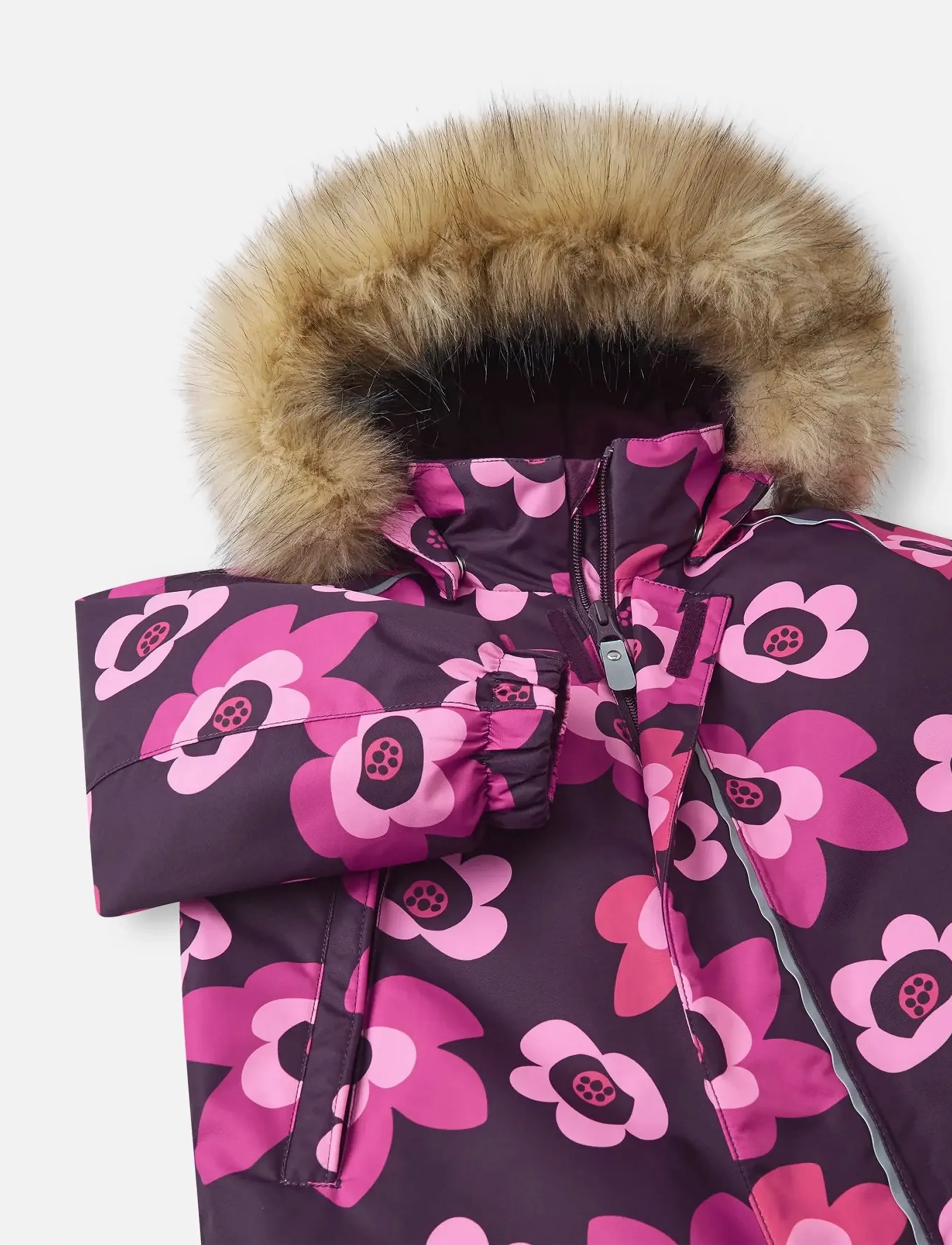 Reima - Reimatec winter overall, Lappi - ytterkläder - deep purple - 3