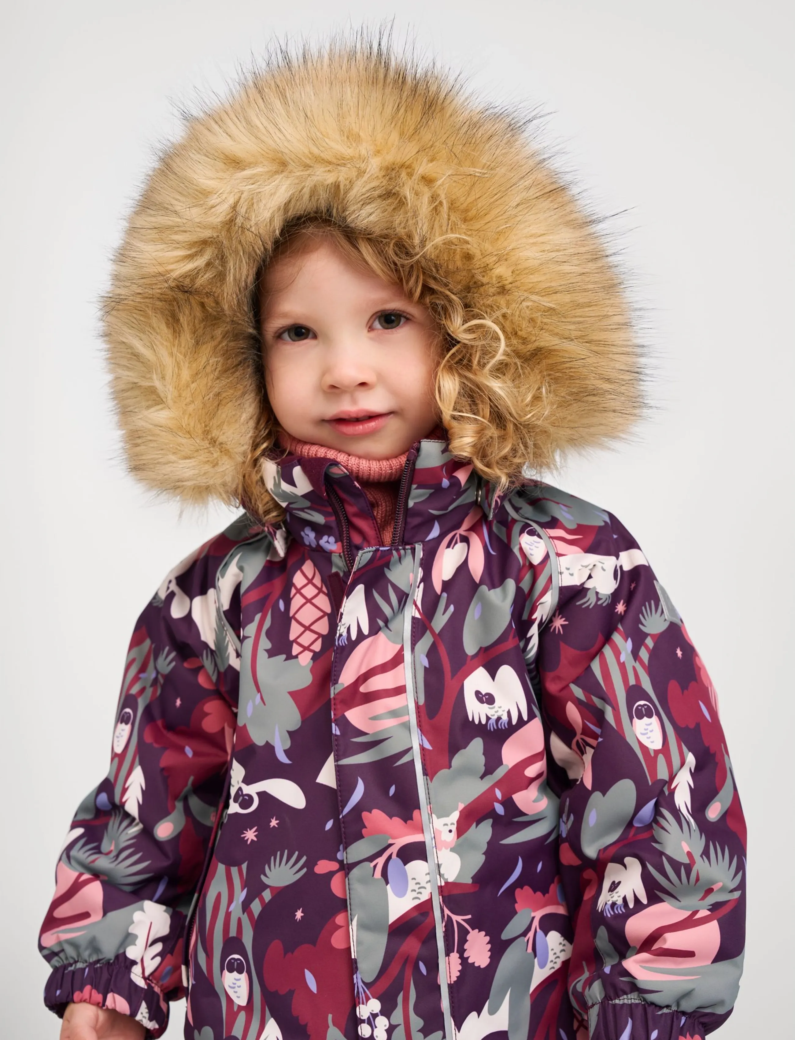 Reima - ReimaTec winter overall, Lappi - Õueriided - deep purple - 5