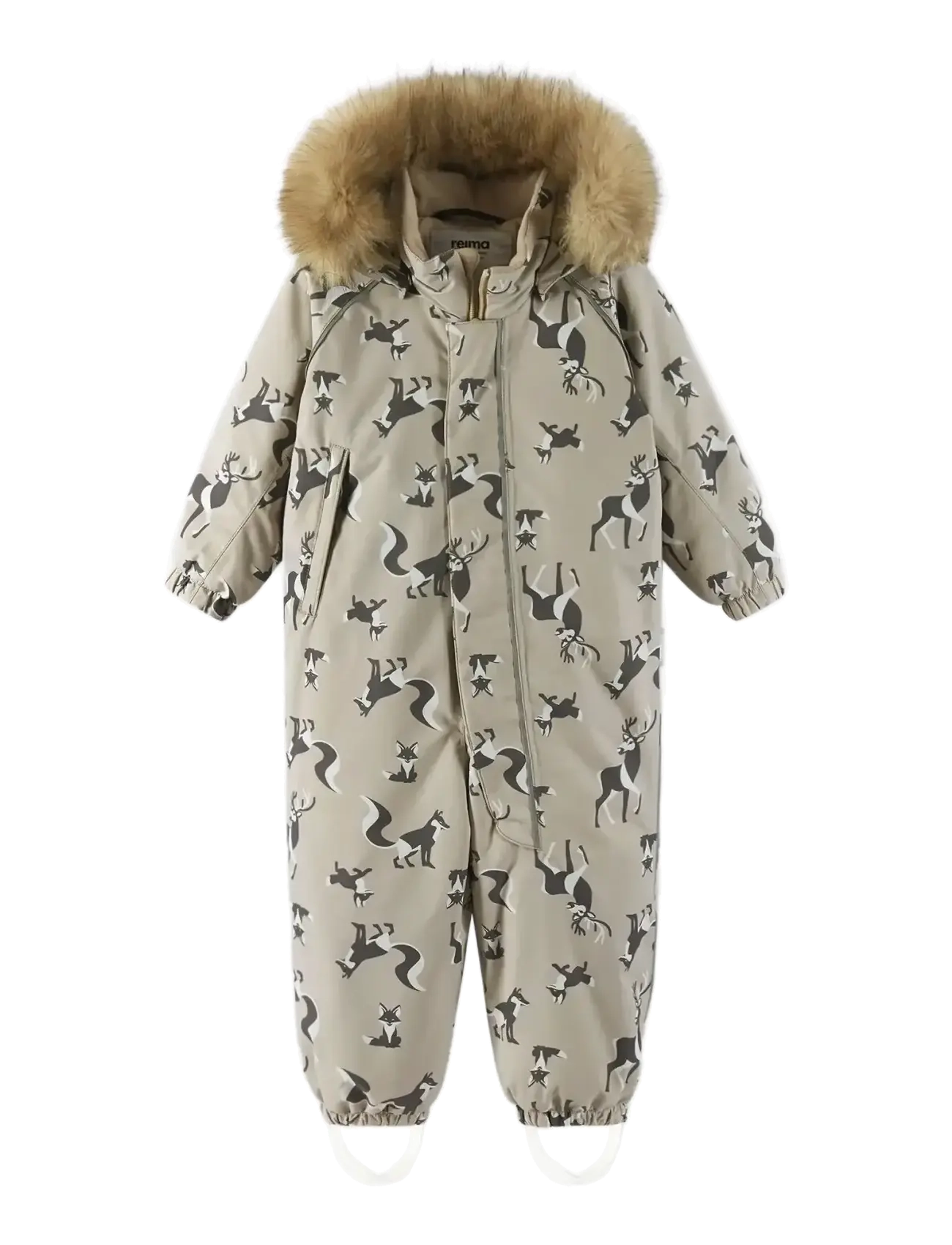 REIMA Reimatec Winter Overall, Lappi Beige - 92 - Kinder