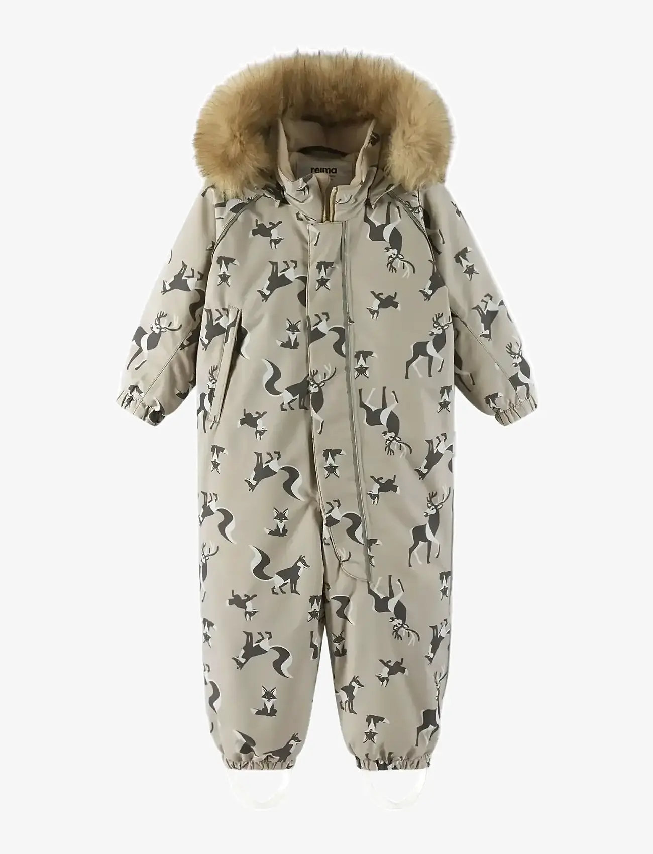 Reima - Reimatec winter overall, Lappi - overtøj - earthy beige - 1