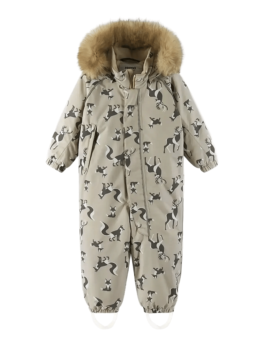 Reima - Reimatec winter overall, Lappi - lauko drabužiai - earthy beige - 1