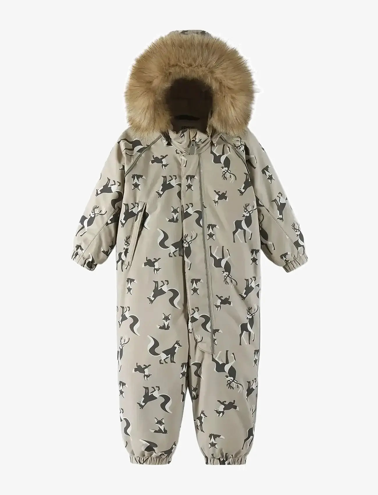 Reima - Reimatec winter overall, Lappi - overtøj - earthy beige - 3