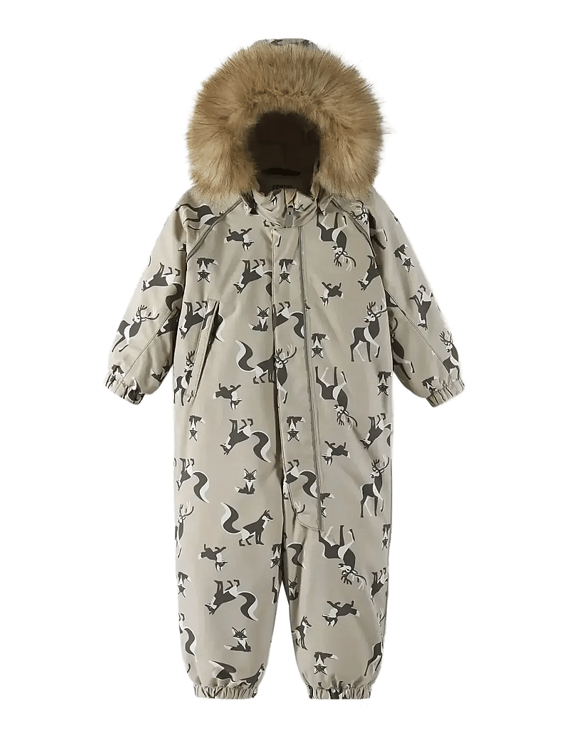 Reima - Reimatec winter overall, Lappi - overtøj - earthy beige - 3