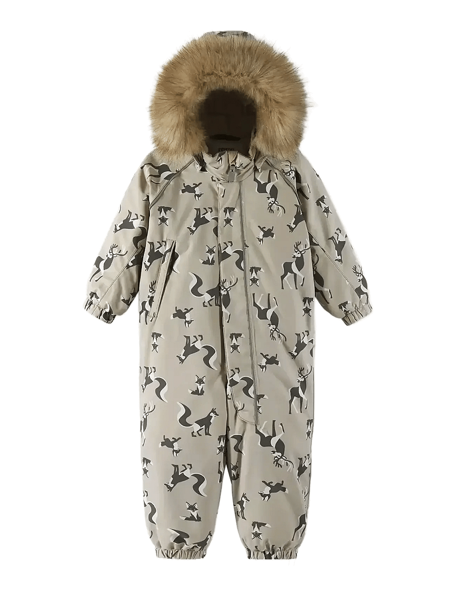 Reima - Reimatec winter overall, Lappi - lauko drabužiai - earthy beige - 3