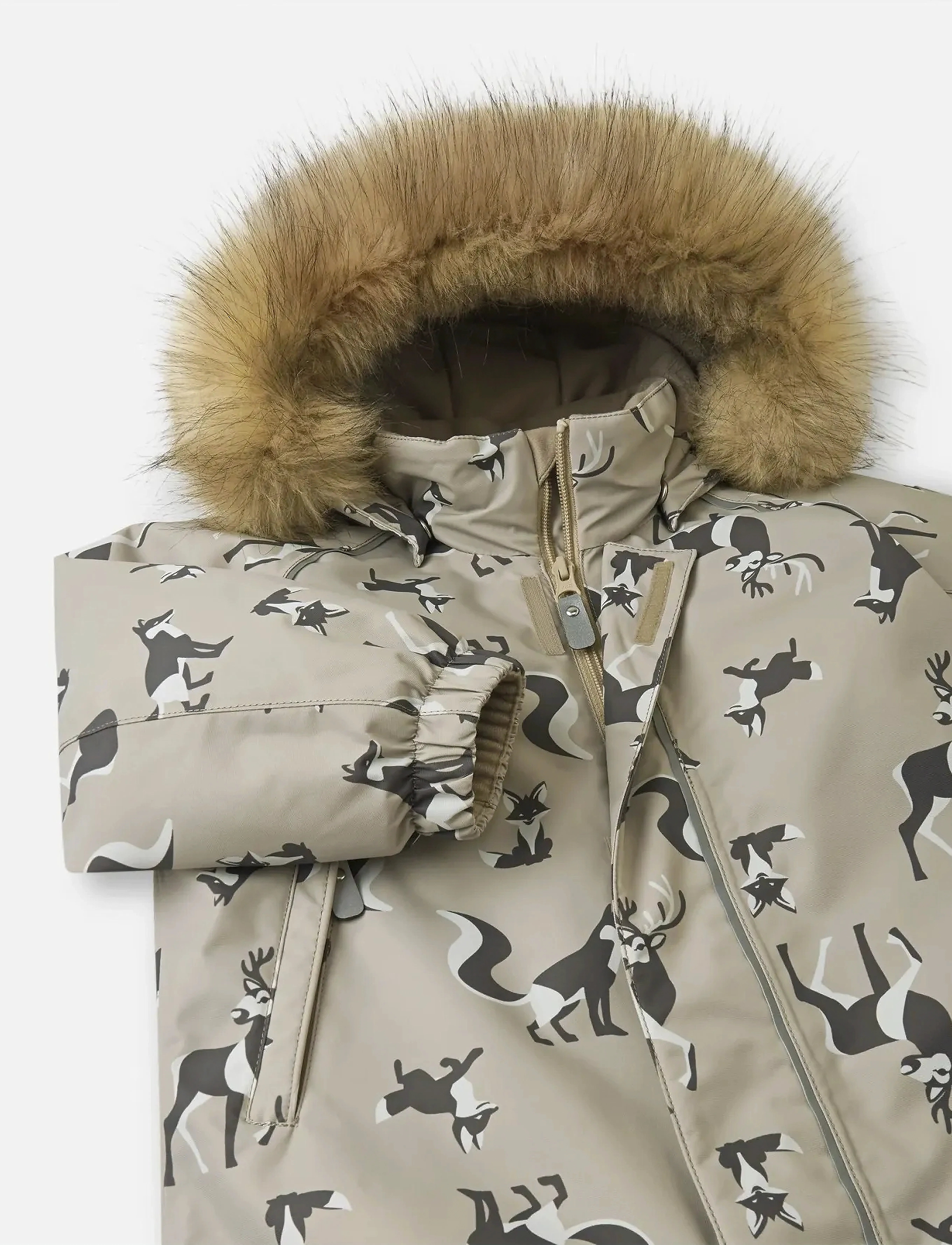 Reima - Reimatec winter overall, Lappi - lauko drabužiai - earthy beige - 4