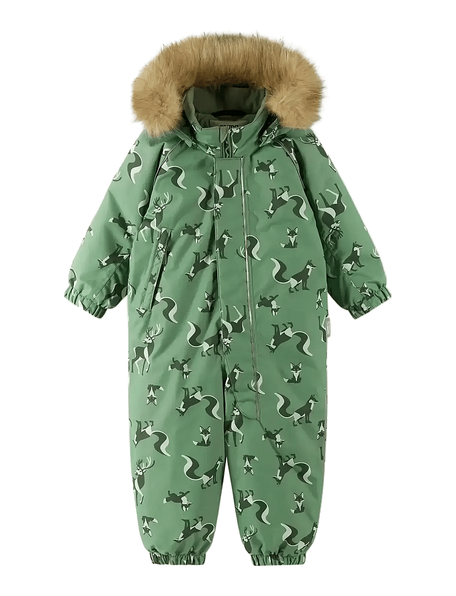 Reima - Reimatec winter overall, Lappi - ytterkläder - green clay - 0