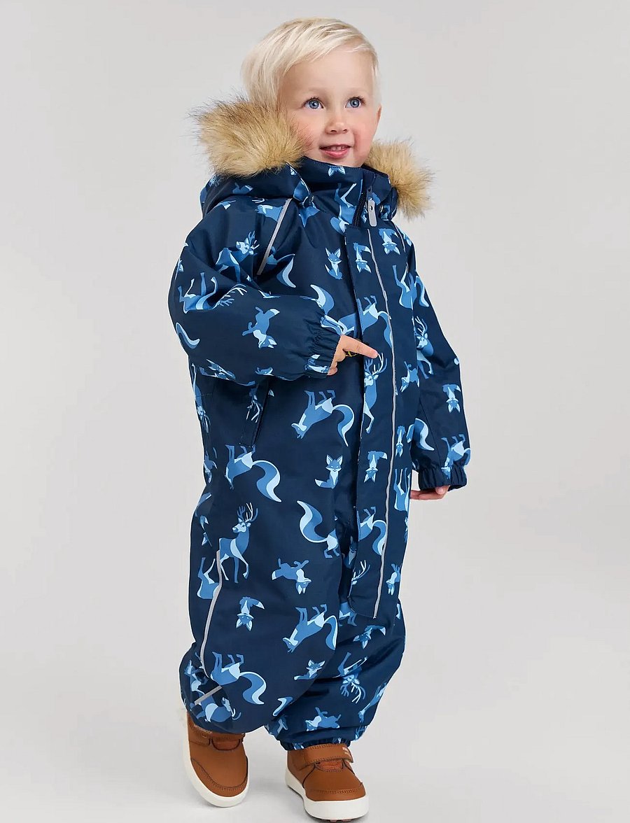 Reima - Reimatec winter overall, Lappi - ulkovaatteet - navy - 0