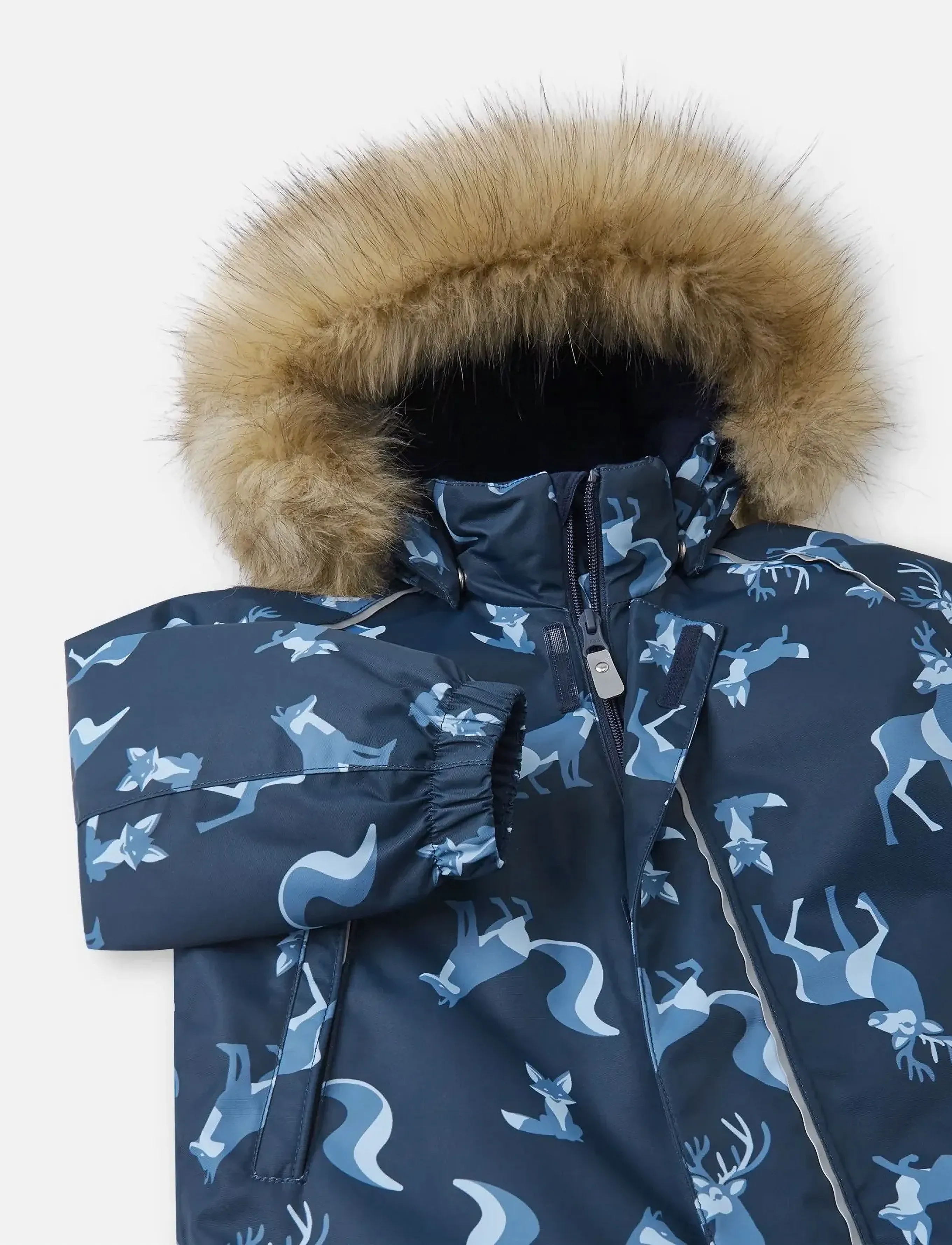 Reima - Reimatec winter overall, Lappi - ulkovaatteet - navy - 4