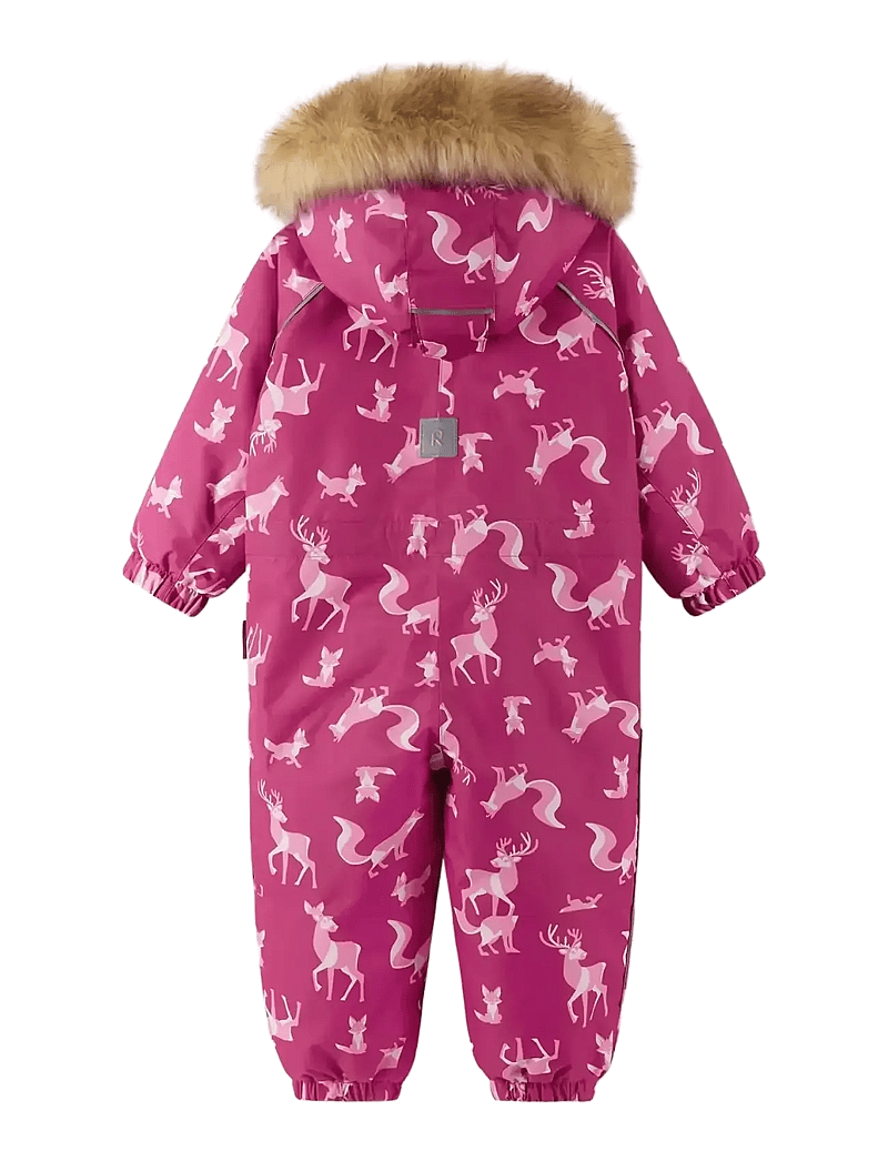 Reima - Reimatec winter overall, Lappi - overtøj - rosy berry - 1