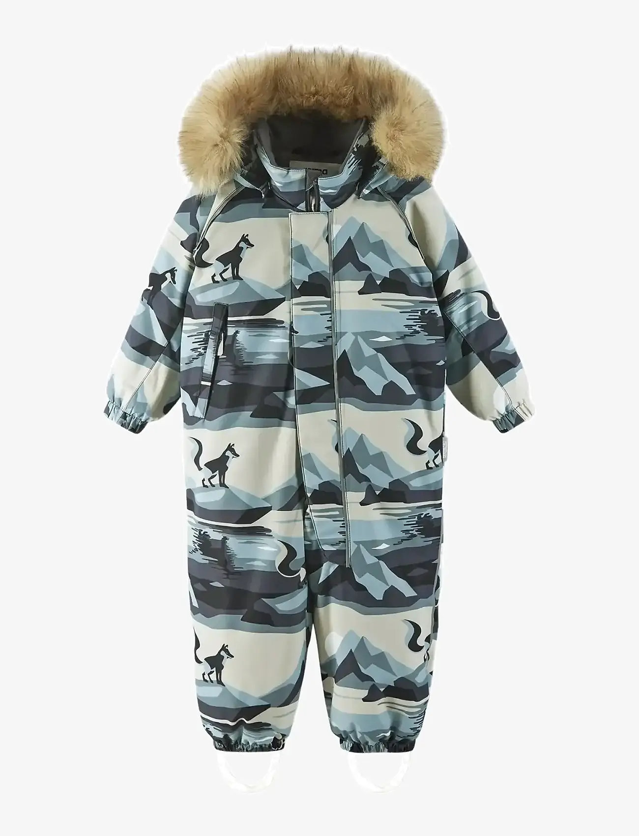 Reima ReimaTec winter overall, Lappi - Outdoor - SANDY BEIGE / blue