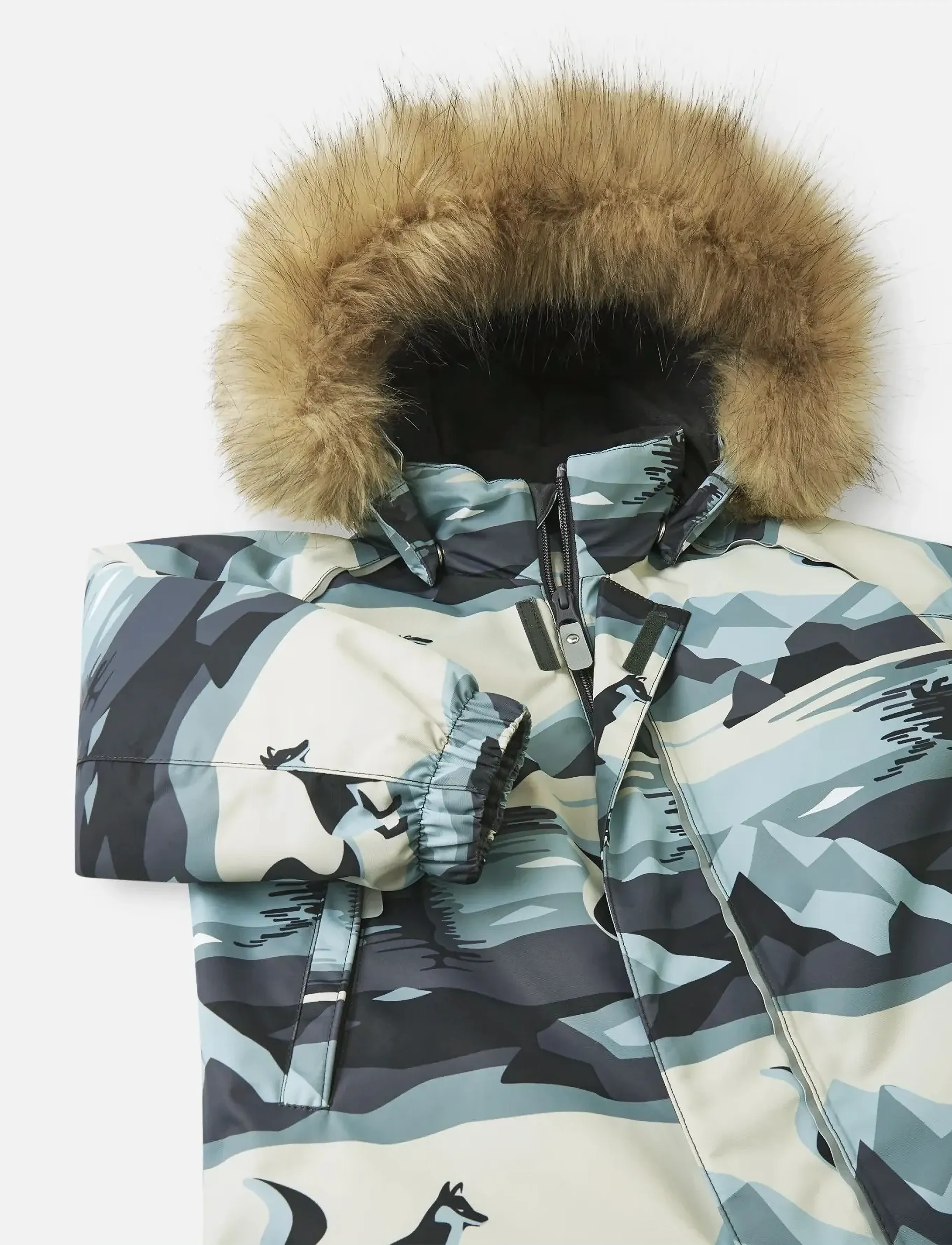 Reima - Reimatec winter overall, Lappi - jacken & mäntel - sandy beige - 3