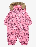 Reimatec winter overall, Lappi - SUNSET PINK