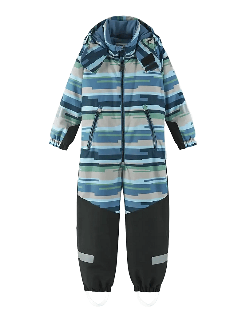 Reima - Kids' winter snowsuit Kurikka - overtøj - blue ocean - 0