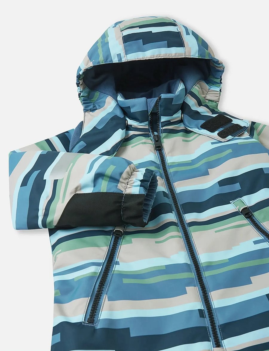 Reima - Kids' winter snowsuit Kurikka - Útivistarföt - blue ocean - 3