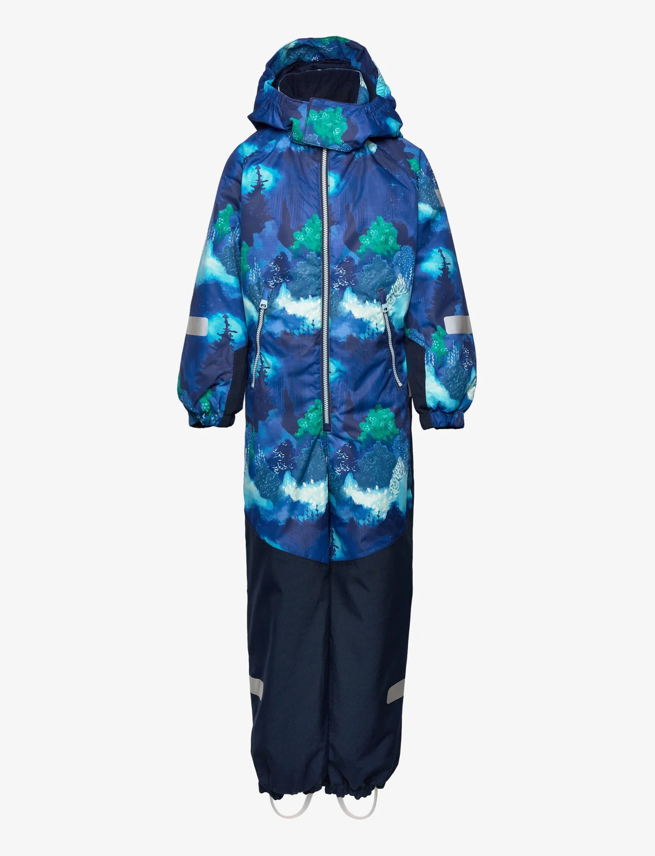 Reima - Kids' winter snowsuit Kurikka - Žieminiai kombinezonai - cool blue - 0