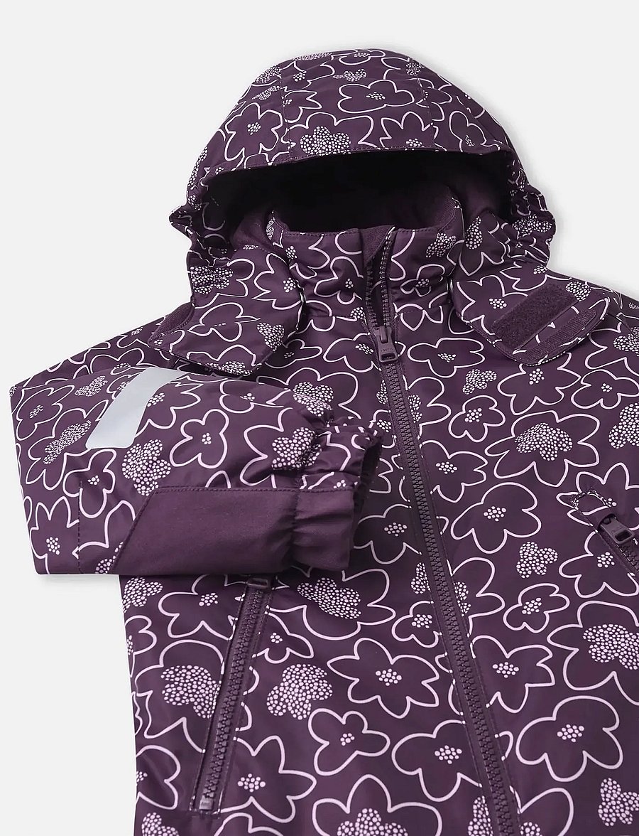 Reima - Kids' winter snowsuit Kurikka - shop efter alder - deep purple - 3