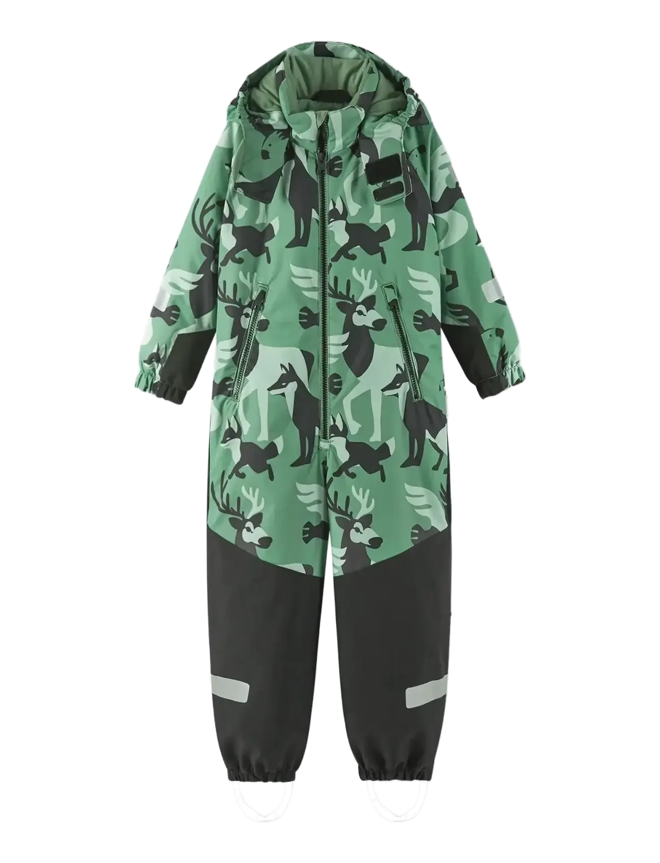 Reima Kids' winter snowsuit Kurikka - Snowsuit - GREEN CLAY / green