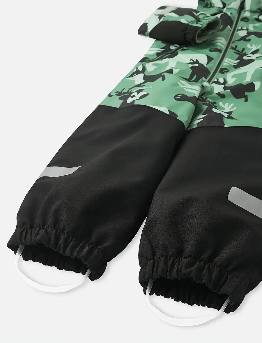 Reima - Kids' winter snowsuit Kurikka - Õueriided - green clay - 4