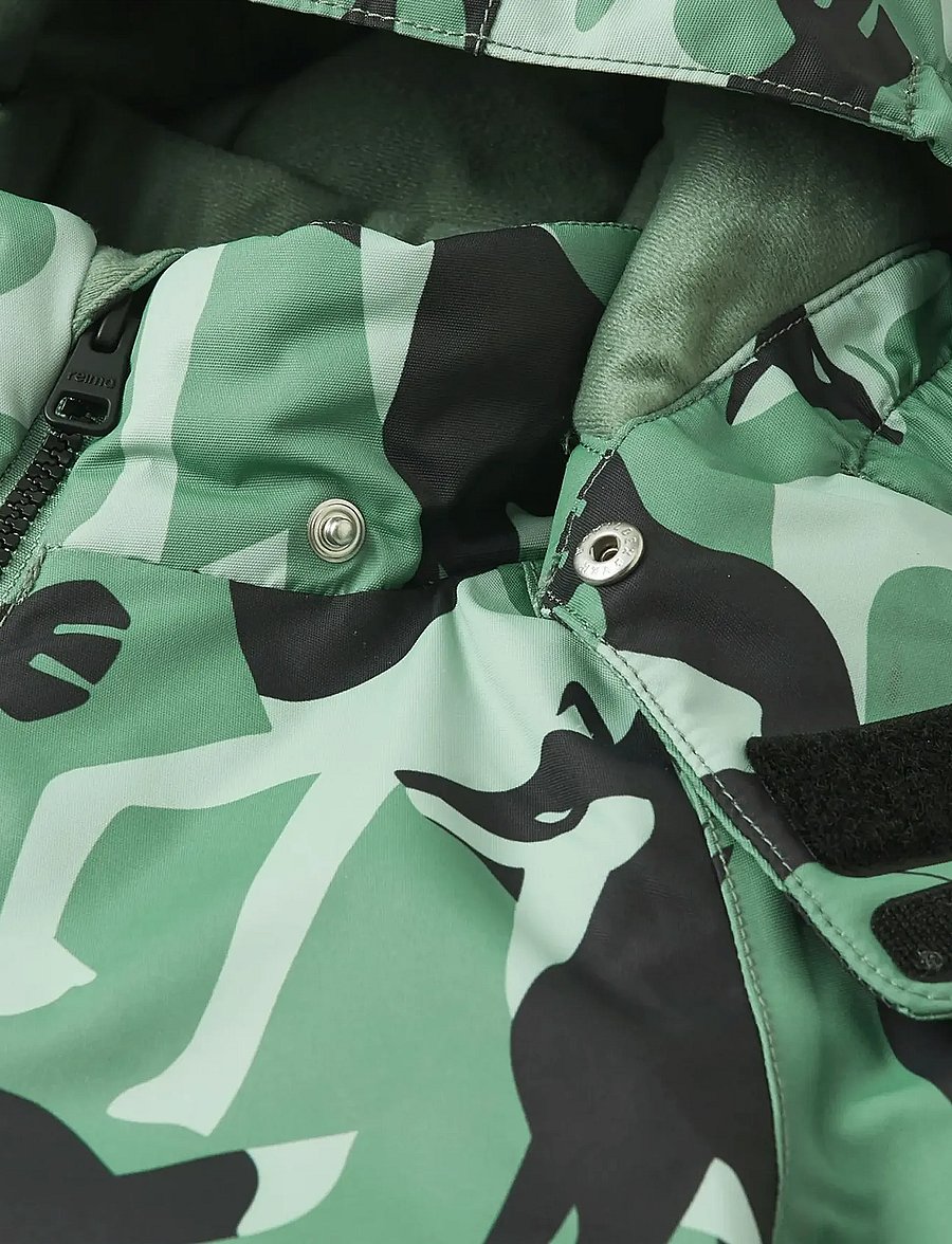 Reima - Kids' winter snowsuit Kurikka - Õueriided - green clay - 5