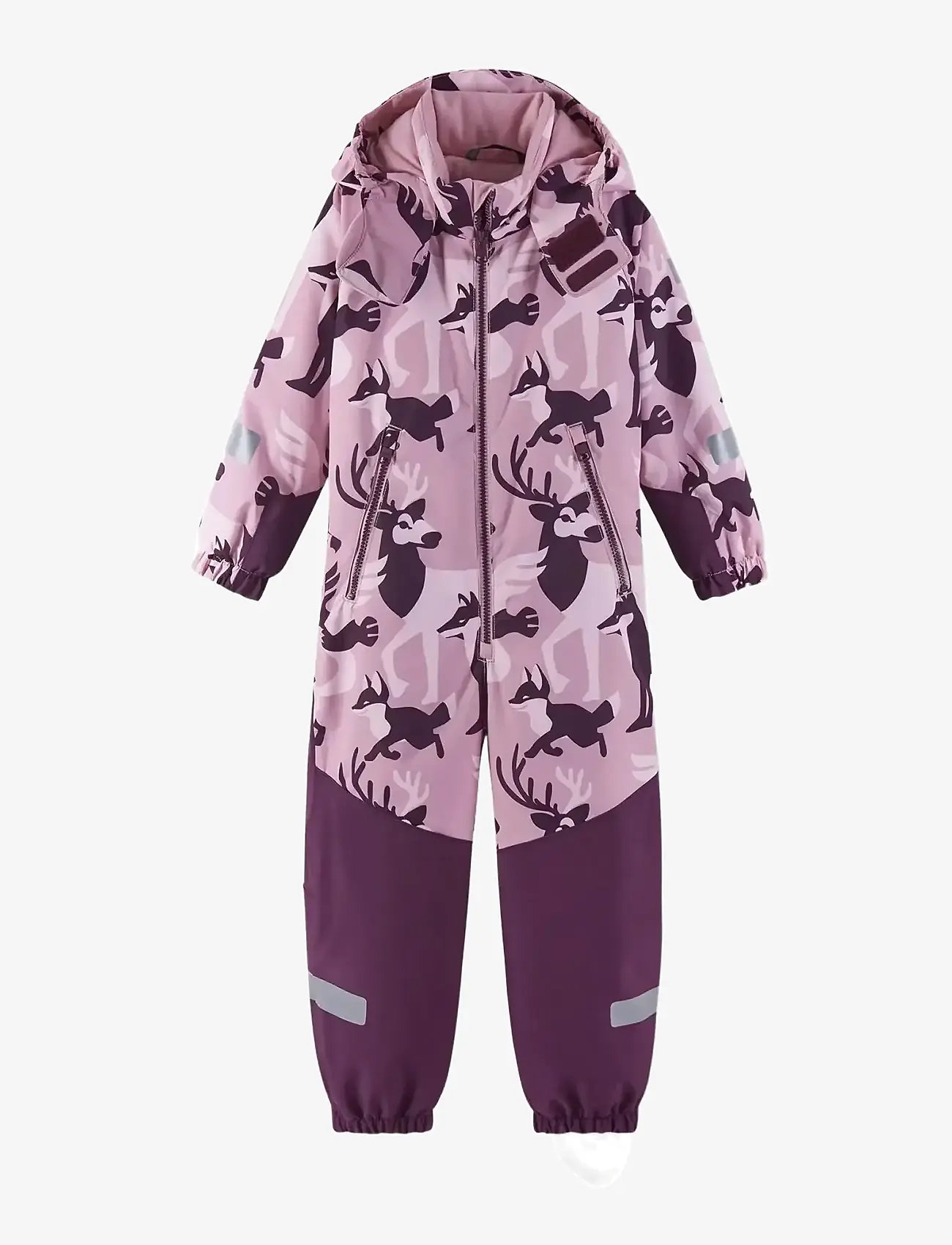 Reima - Reimatec winter overall, Kurikka - shop efter alder - grey pink - 0